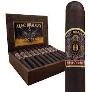 Box of Alec Bradley Magic Toast cigars.