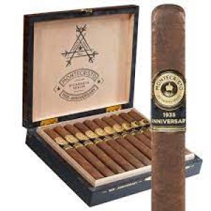 Box of Montecristo 1935 Anniversary cigars.